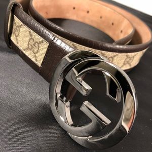 Gucci GG Brown Belt